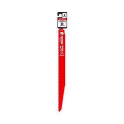 Diablo 12 in. Bi-Metal Reciprocating Saw Blade 8/10 TPI 2 pk