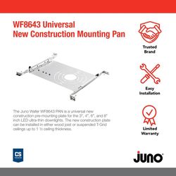 Lithonia Lighting Juno Aluminum LED Standard Base Lampholder Kit 1 pk