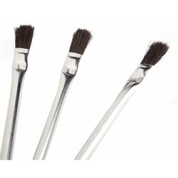Forney Solder Flux Brush Tin-Plated 3 pc