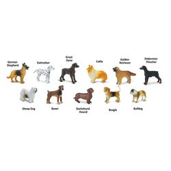 Safari Ltd. Toobs Dogs Toob Toy 11 pc