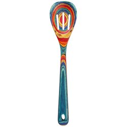 Totally Bamboo Baltique Montego Bay Mulicolored Birch Wood Slotted Spoon