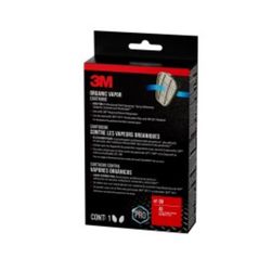 3M N95 Sanding and Lead Paint Removal Replacement Cartridge 6000 Gray 1 pair