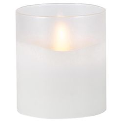 Gerson Everlasting Glow White No Scent Scent Flameless Hand Poured Candle