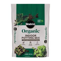 Miracle-Gro Organic Organic Indoor Plant Potting Mix 8 qt