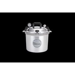All American 1930 Cast Aluminum Pressure Canner 21.5 qt Silver
