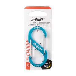 Nite Ize S-Biner Aluminum Blue Dual Carabiner S-Biner
