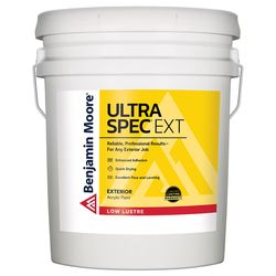 Benjamin Moore Ultra Spec Low Luster White House & Trim Paint Exterior 5 gal