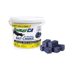 Tomcat CA Toxic Bitrex Rodenticide Bait Blocks For Mice and Rats 4 lb