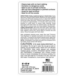 Star brite Teak Cleaner Liquid 32 oz