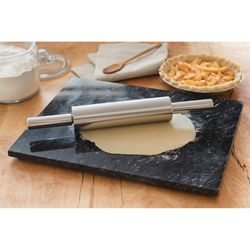 Fox Run 18.5 in. L X 2.5 in. D Stainless Steel Rolling Pin Silver