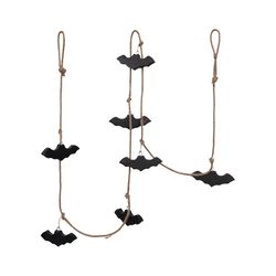 Creative Co-op Jute Rope Bats Garland