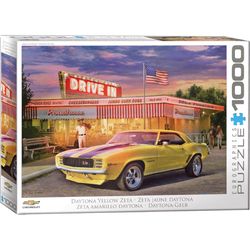 Eurographics Daytona Yellow Zeta Jigsaw Puzzle Multicolored 1000 pc