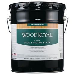 Ace Wood Royal Semi-Transparent Natural Cedar Oil-Based Alkyd Deck and Siding Stain 5 gal