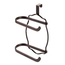 iDesign York lyra Bronze Bronze Over the Tank Toilet Paper Holder