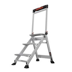 Little Giant Jumbo 3.5 ft. H Aluminum Step Ladder Type IAA 375 lb. cap.