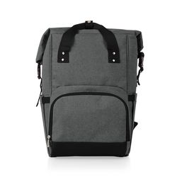 Oniva On The Go Roll-Top Gray 7 qt Backpack Cooler