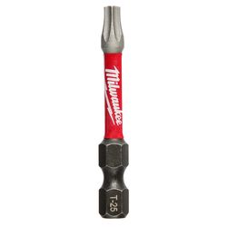 Milwaukee Shockwave Torx T25 X 2 in. L Screwdriver Bit Steel 1 pc