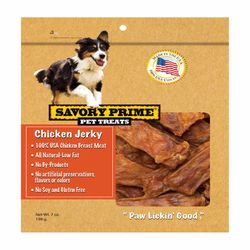 Savory Prime USA Tenders Chicken Grain Free Jerky Tenders For Dogs 7 oz
