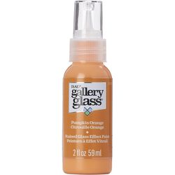 Gallery Glass Pumpkin Orange Craft Paint Interior 2 oz