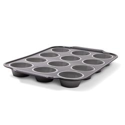 Core Kitchen Muffin Pan Black 1 pc