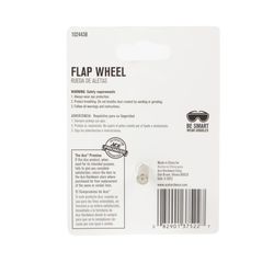 Ace 2-1/2 in. Aluminum Oxide Blend Bolt-On Drill Mount Flap Disc 120 Grit Medium 1 pk