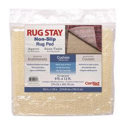 Con-Tact Light Cushion 9 ft. W X 12 ft. L Polyester Indoor Rug Pad