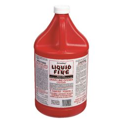 Amazing Liquid Fire Liquid Drain Opener 1 gal