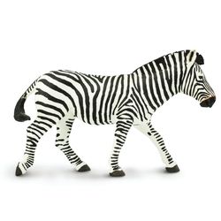 Safari Ltd. Wildlife Wonders Zebra Toy Black/White