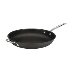Cuisinart Chef's Classic Stainless Steel Skillet 14 in. Black