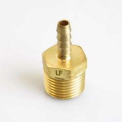 ATC Brass 1/4 in. D X 1/2 in. D Adapter 1 pk