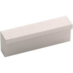 Hickory Hardware Streamline Contemporary Bar Cabinet Pull 1-1/4 in. Toasted Nickel 1 pk