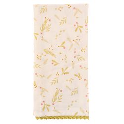 Karma Multicolored Cotton Mistletoe Tea Towel 1 pk