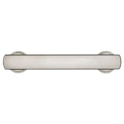 Hickory Hardware American Diner Modern Bar Cabinet Pull 3 in. Chrome Silver 1 pk