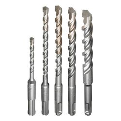 Milwaukee M/2 Assorted Carbide Tipped Hammer Bit Set SDS-Plus Shank 5 pc