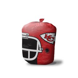 Stuff-A-Helmet Kansas City Chiefs 57 gal Lawn & Leaf Bags Twist Tie 1 pk