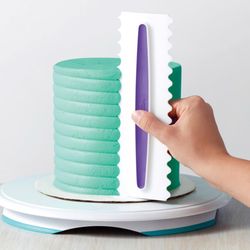 Wilton 3 in. W X 9 in. L Icing Comb 3 pc