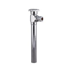 Keeney 1/2 in. Sweat X 3/8 in. Compression Brass Angle Stop Valve