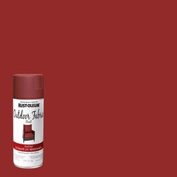 Rust-Oleum Outdoor Flat Dark Red Fabric Spray Paint 12 oz