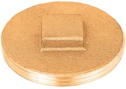 Sioux Chief 3-1/2 in. MPT each Brass Replacement Plug