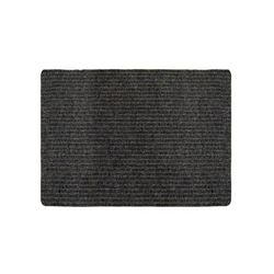 Southern Oaks 4 ft. W X 6 ft. L Charcoal Polypropylene Runner Rug