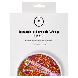 W&P Clear Stretchable Food Covers 1 pk