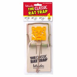 Intruder The Classic Rat Trap Large Snap Trap For Rats 1 pk