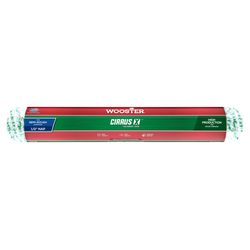 Wooster Cirrus X Polyamide Fabric 18 in. W X 1/2 in. Regular Paint Roller Cover 1 pk