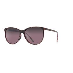 Maui Jim Ocean Sunglasses Women's Tortoise with Raspberry Frame Maui Rose Lens Polarized