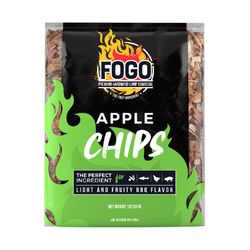 FOGO Premium All Natural Apple Wood Smoking Chips 192 cu in