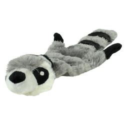 Hyper Pet Critter Skinz For Dog Gray Fabric Raccoon Squeaky Dog Toy Large 1 pk