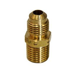 ATC 5/16 in. Flare X 1/4 in. D Male Brass Adapter