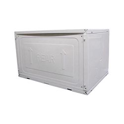 Perfect Aire Air Conditioner Sleeve 25.5 in. W X 15.25 in. H White