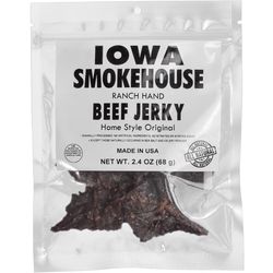 IOWA SMOKEHOUSE Ranch Hand Homestyle Original Beef Jerky 2.4 oz Pouch