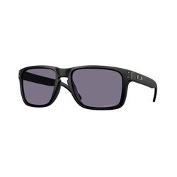 Oakley Holbrook XXL Sunglasses Men's Matte Black Frame Prizm Grey Lens